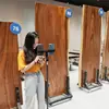 Mesa de Chá de Laje Grande de Nogueira Preta Sul-Americana Mesa de Escritório Madeira Maciça Mesa de Estudo Ébano Madeira Maciça Completa Mesa de Computador
