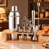 Juego de Coctelera de Acero Inoxidable Chunda, Vaso Mezclador, Herramientas para Té de Limón, Coctelera, Personalizable