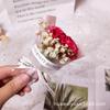 Mini Ramo de Flores Secas Flor de Jabón Rosa Clavel Día de la Madre Día de San Valentín Regalo Evento de Negocios Regalo de Acompañamiento Boda