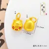 Diyi Accessories Kuromi Hello Kitty Amuleto da Sorte Banhado a Metal Pulseira de Fio Vermelho Misturada Feita à Mão com Pingente
