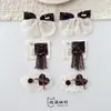 Outono e inverno renda floral coração tecido laço acessórios DIY bolsa sapato decoração chapéu acessórios roupas acessórios