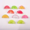 Pegatinas Acrílicas de Rodajas de Frutas Frescas de Verano Sandía Kiwi Granada Accesorios DIY Accesorios para el Cabello Materiales Hechos a Mano