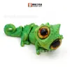 Modelo de animal camaleón gecko de ojos grandes realista impreso en 3D con articulaciones móviles juguete de lagarto decoración transfronteriza