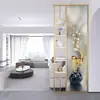 Decoração de Tela de Aço Inoxidável Porta de Entrada Entrada Sala de Estar Sala de Jantar Parede Divisória de Vidro Changhong Banheiro Moderno Luxo Leve