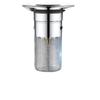 Tapón de Fuga para Lavabo Tipo Pulsador Núcleo de Drenaje Pop-Up Universal para Baño Filtro para Lavabo para Prevenir Cabello