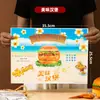 Mantel de Papel Desechable para Llevar para Platos de Comida, 600 Hojas, Tienda de Hamburguesas, Hot Pot, Comida Occidental, Papel para Bandeja de Pollo Frito a Prueba de Grasa, Personalizable