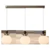 Luminária Pendente de Cabeceira para Quarto Estilo Francês, Retro Wabi-Sabi Pós-Moderno para Balcão de Bar Restaurante Pousada Iluminação de Vidro