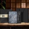 Caderno A5 maré nacional ameixa orquídea bambu crisântemo alto valor de cor fecho grosso logo impresso personalizado bloco de notas para escritório empresarial