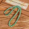 Collar de Jade Aventurina Verde Natural al por Mayor desde la Fábrica de Origen, Perlas de Jade Color Agua Clara de 8 mm, Cadena de Madre, Cadena de Jade Verde Claro