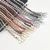 Bolso cruzado de un solo hombro versátil con cadena, bolso de moda para mujer, correa de cadena de cuero, correa de cordón para teléfono, correa de repuesto para bolso, accesorios de hardware