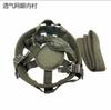 QGF03 Casco Táctico Revestimiento Colgante Revestimiento de Kevlar Piel de Oveja Microfibra Malla Transpirable Correa de Barbilla