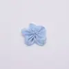 Nuevos Accesorios de Flor de Cinco Pétalos con Lazo Brillante Accesorios para Ropa Materiales Semi-Terminados Hechos a Mano Joyería DIY Accesorios para Zapatos y Calcetines