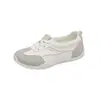 2026 Zapatos Blancos Mujer Otoño Nuevo Estilo Versión Coreana ins Estudiante Femenina Casual Deportivos Versátiles Zapatos de Plataforma Estilo Callejero K1528
