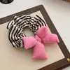 Goma para el pelo a rayas con relleno de algodón y lazo 3D estilo nuevo Daetongmen coreano, accesorio divertido y lindo para el pelo, goma elástica para el pelo