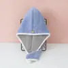 Gorro grueso de forro polar de coral de doble capa bicolor para secar el pelo, toalla de secado rápido, toalla para secar el pelo, absorbente para el hogar, gorro de ducha baotou