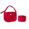 Nova bolsa transversal ajustável de pelúcia estilo retrô casual grande capacidade bolsa de ombro único bolsa de axila bolsa tote all-match