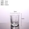 Em estoque Espessado Transparente Vidro Vela Aromaterapia Vidro Castiçal Copo Quarto Ornamentos Domésticos Castiçal Copo de Vidro