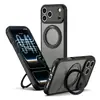 Funda para teléfono Apple 17 Pro Max con acabado mate, soporte giratorio de 360 grados, cubierta protectora con soporte magnético para 16 Pro Max, Apple 17 Pro