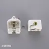 Accesorios para cortineros de sellado antiguos riel en forma de I riel curvo guía de riel accesorio de fijación de cabezal de extremo