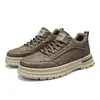 Sapatos Masculinos 2026 Novo Outono Solado Macio Botas Martin Versátil Retro Casual para Trabalho Leve Estilo Primavera/Outono