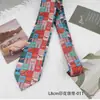 Fornecimento Exclusivo Transfronteiriço de Gravatas Estampadas de 8cm, Gravatas Retro de Luxo Amarradas à Mão Modernas e Fashion, Gravatas Divertidas com Estampa de Animais