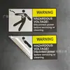 Letrero de Seguridad Luz Blanca Pegatinas para Mascotas, Resistente a la Intemperie, Resistente a Altas Temperaturas, Resistente al Sol, Adhesivo por Detrás Mascota Dragón Plateado Mate Etiquetas Autoadhesivas