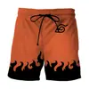 Pantalones Cortos de Verano Europeos y Americanos Dragon Ball Huo Sombra Impresos en 3D Pantalones Casuales Sueltos de Verano Pantalones de Playa para Hombre de Anime Japonés