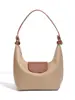 Bolso de Mano de Bloques de Color de Moda, Lonchera, Bolsa para Empanadillas, Bolso Cruzado para Mujer Compacto y Ligero para Hombro o Axila, Bolso Cruzado Longxiang con Textura Vintage