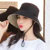 Sombrero de Pescador para Mujer, Protección Solar de Otoño, Protección UV, Sombrero de Sol, Nuevo Moda Versátil Sombrero de Sol para Primavera y Otoño
