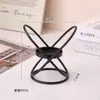 Estilo Hierro Forjado Portavelas Creativo Accesorios para Cena Romántica Velas Adornos Decoración Mesa de Comedor Habitación Dormitorio Venta Directa de Fábrica