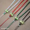 Cordón para Colgante de Cuentas Pequeñas, Cordón de Collar Tejido a Mano, Cordón para Collar con Colgante de Jade Pixiu Guanyin, Cordón Unisex