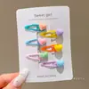 Pinzas para el Cabello de Niñas 2026 Nuevo Estilo Flequillo Lateral Mechas Pinzas Bb Pinzas para el Flequillo de Bebé Que No Dañan el Cabello Accesorios para el Cabello
