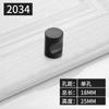 Yijia manija de pomo esférica redonda de aleación de aluminio de un solo agujero para cajón manija de armario manija moderna simple venta al por mayor