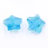 Colgante de cristal DI accesorios de joyería estrella de cinco puntas de 14 mm con agujero colgante pendientes Joyería collar accesorios de vidrio materiales