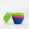 Molde redondo para hornear pasteles Mafen de 7 cm, multicolor, para tartas, venta directa de fábrica