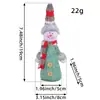 Adornos de Muñecas Tejidas Navideñas al por Mayor 2026 Decoraciones para Árbol de Navidad Muñecas Transfronterizas Adornos Colgantes Navideños Otros