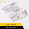 Adequado para 16 principais tigela de porta interna moldura decorativa alça líder tigela de porta do corpo tampa anti-riscos acessórios de película protetora