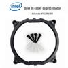 Suporte do radiador da CPU do computador de mesa 1366 2011 suporte de prateleira de pregos de cola X58 x 79 placa-mãe da plataforma