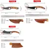 Procesamiento PersonalizadoJuego transfronterizo de anillos de dedo forjados, cuchillos de cocina, portátiles para acampar, afilados para despiezar y cortar carne, y cuchillos para deshuesar