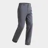 Pantalones casuales de secado rápido para hombre, marca alternativa Longjia, para exteriores, nuevos de otoño, resistentes al agua, para commuting de negocios, de pierna recta