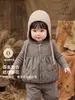 Chaleco para bebé para ropa de abrigo de otoño, Ropa de otoño para bebé Clase A, Chaleco acolchado de algodón de princesita, Chaleco grueso de invierno para bebés y niños pequeños