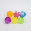 Juguete para Baño de Bebé Aprieta y Llama Pelota Suave de Goma para Baño Pelota de Masaje de Percepción Táctil Manhattan Se Puede Masticar