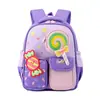 Linda Mochila Escolar de Guardería de Dibujos Animados para Bebé, Linda Mochila de Estudiante de Piruleta, Mochila Infantil de Cohete Espacial