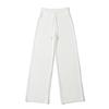 Pantalones Rectos de Modal con Cordón de Cintura Alta Estilo Coreano Color Macaron Pantalones Casuales Estilo Nuevo de Primavera y Verano