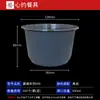 Xinyuqi Jie tigela redonda descartável para viagem tigela de sopa grau alimentício PP casamento ao ar livre micro-ondas pode ser refrigerada