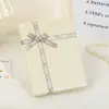 Caja de Regalo Empresarial, Caja de Empaque de Perfume con Lazo, Tapa Cielo y Tierra, Caja de Regalo para Labial Esmerilado, Regalo de Recuerdo, Buena Apariencia