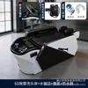 Cama de Massagem Elétrica para Lavar Cabelo para Salões de Beleza e Barbearias, Cama de Shampoo com Circulação de Água Terapia Capilar para Cuidados com o Cabelo