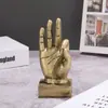 Adornos de resina de estilo europeo, pequeños adornos creativos para dedos, manualidades para sala de estar, decoración de escritorio para el hogar, decoración vintage.