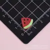 Frutas artificiales transparentes sandía uva accesorios de resina pegamento cremoso adornos en miniatura DIY pinzas para el pelo accesorios para el cabello parches