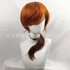Peluca de Cosplay de Bungo Stray Dogs Nakahara Chuuya Degradado Especial Desordenada Ligeramente Rizada Fácil de Peinar Cabello de Longitud Media En Stock